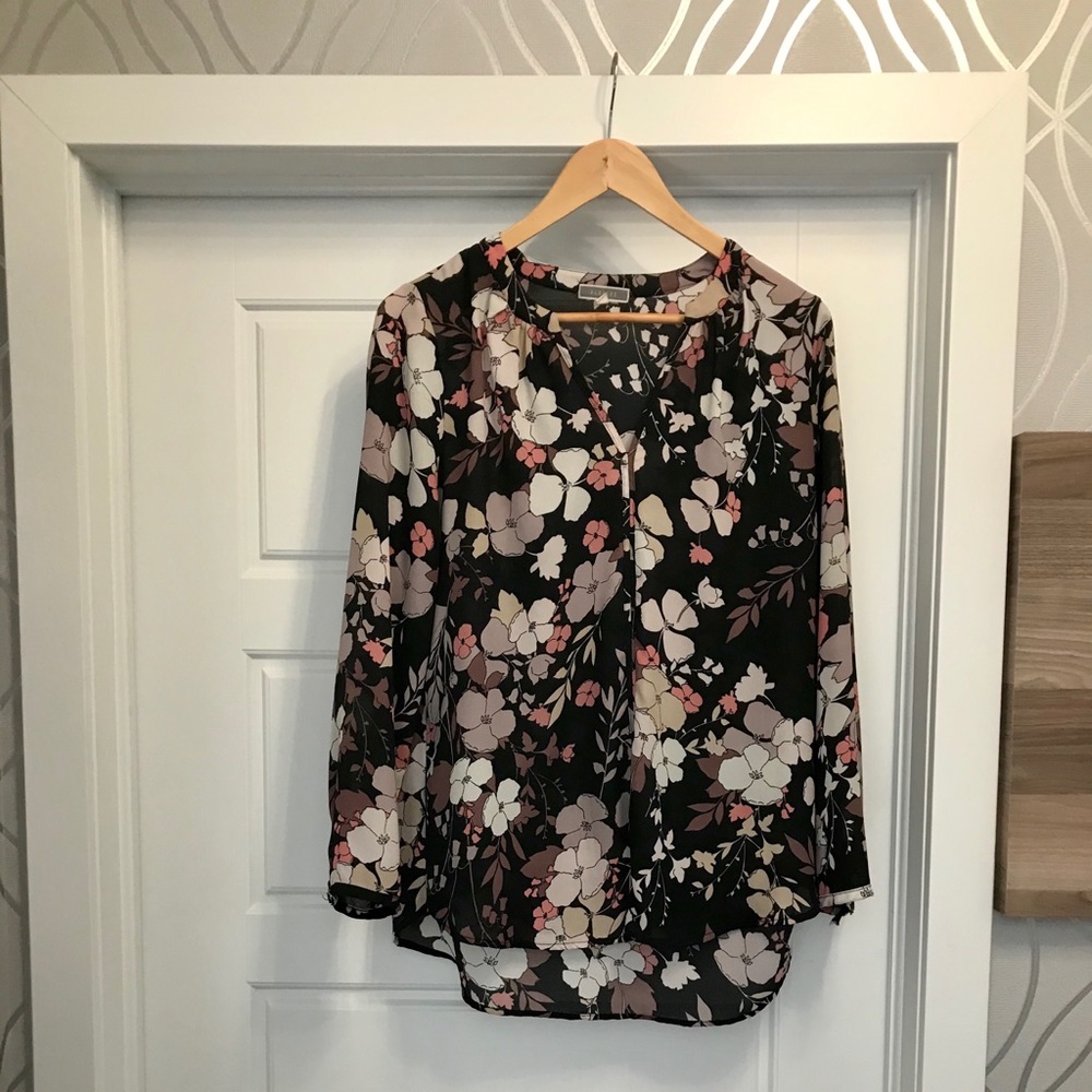 PLEIONE Long Sleeve Tunic Blouse